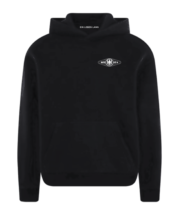 Fluffy Hoodie gestickt