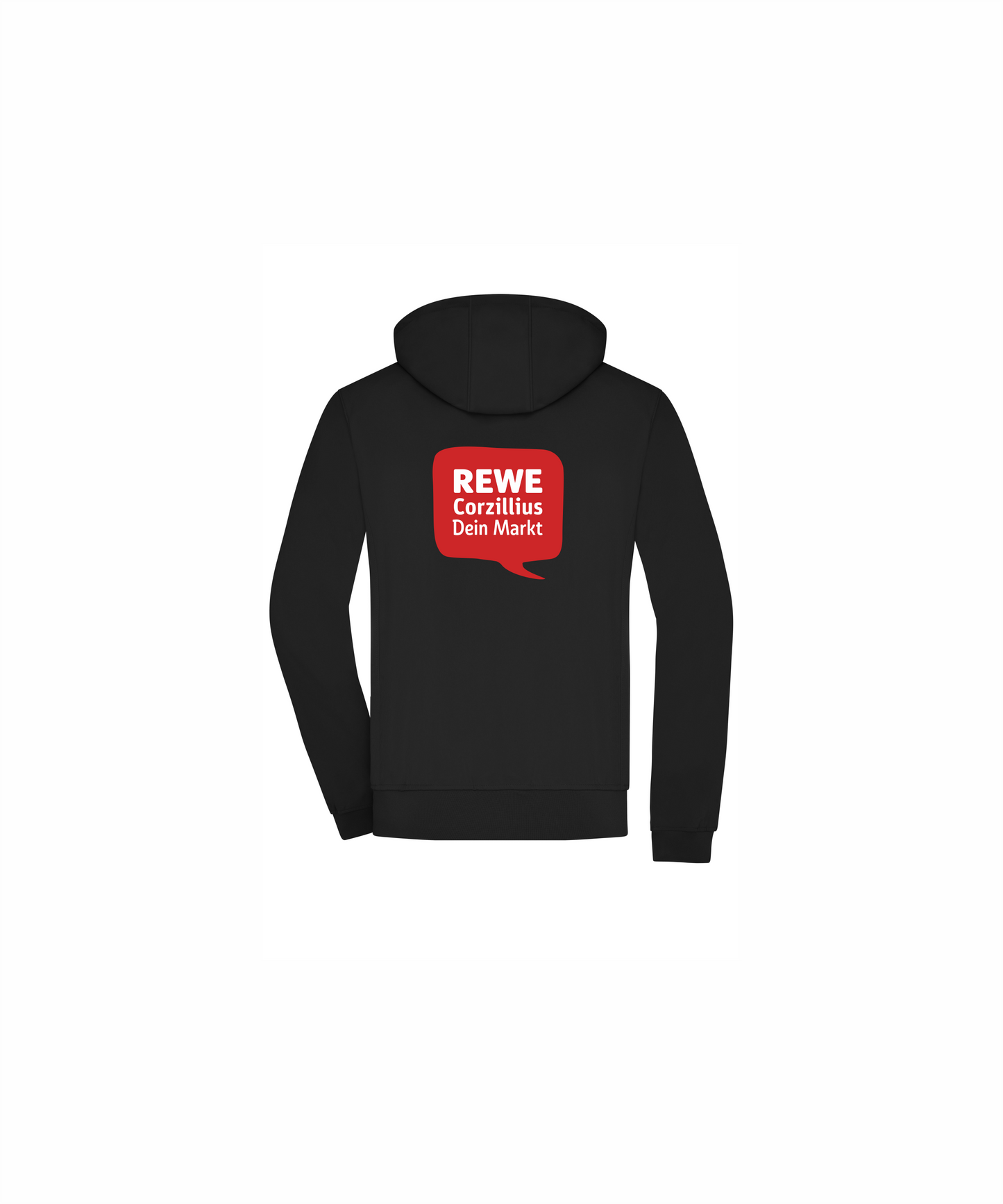 REWE Corzillius - Herren Softshelljacke mit Kapuze im sportlichen Design