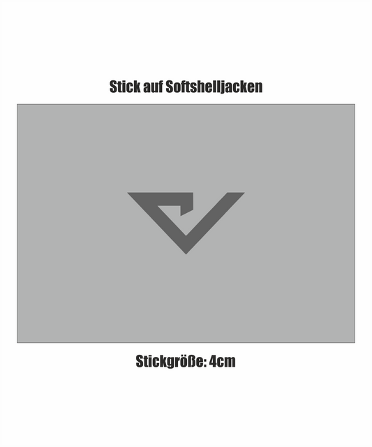 Dekor Sticklogo bis 50cm² auf Softshelljacke
