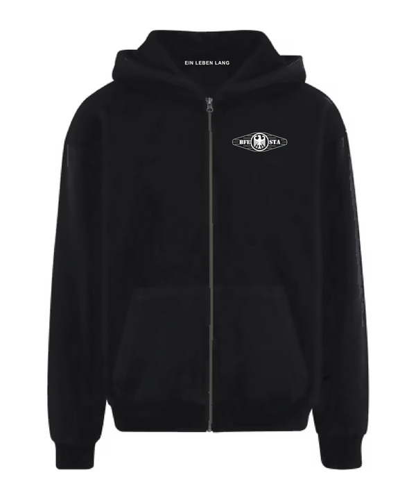 Fluffy Zip-Hoodie
